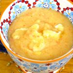 Semolina carrot soup with fennel seeds recipe – for babies 7/12 months or when you are under the weather