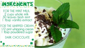 mint milk ingredienti