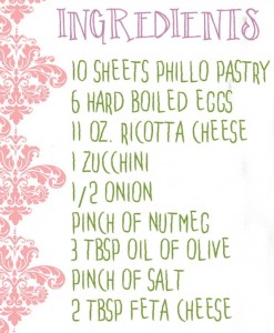 phillo bites ingredients