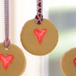 Heart glass valentine cookies – gluten free