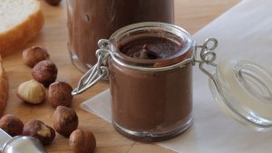 Homemade Nutella hazelnut spread