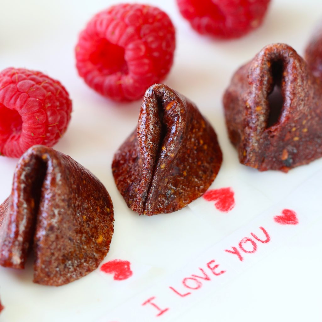 fruit leather fortune cookies valentine day