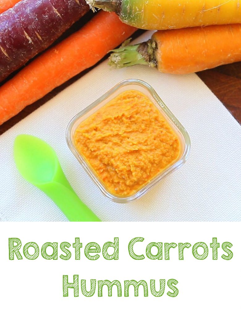 carrot hummus long