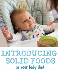 Introducing solid foods