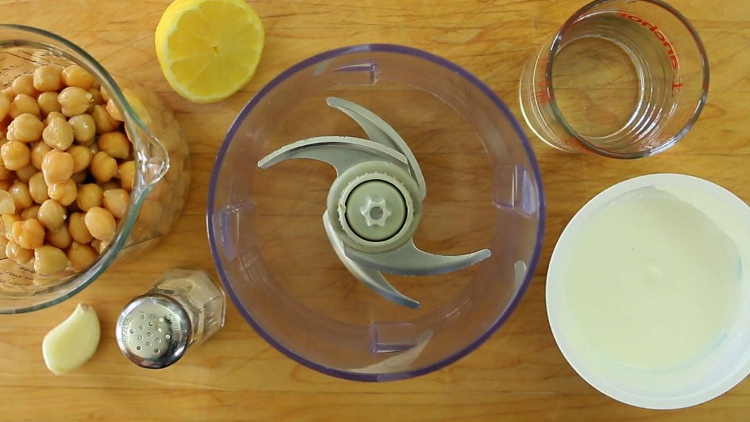 Creamy Yogurt Hummus spread (+9 months) Buona Pappa