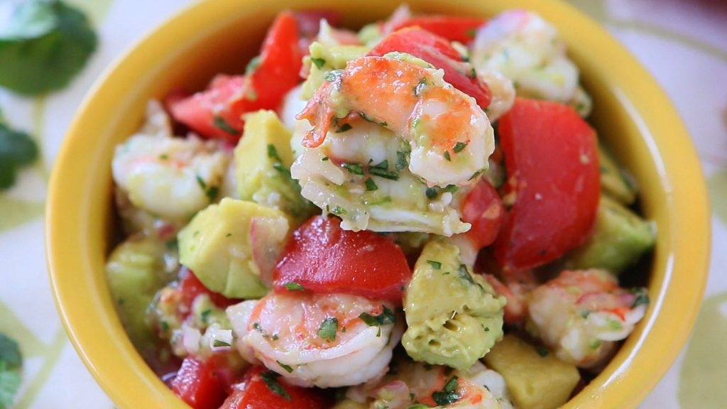 shrimp avocado salad4