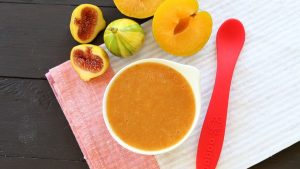 Superfood Fruit baby puree : fig & pluot