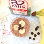 Chocolate Banana Smoothie with a2 Milk®