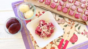Super Pink Soft Beets & Potato Gnocchi