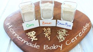 How to make Homemade Baby Cereal