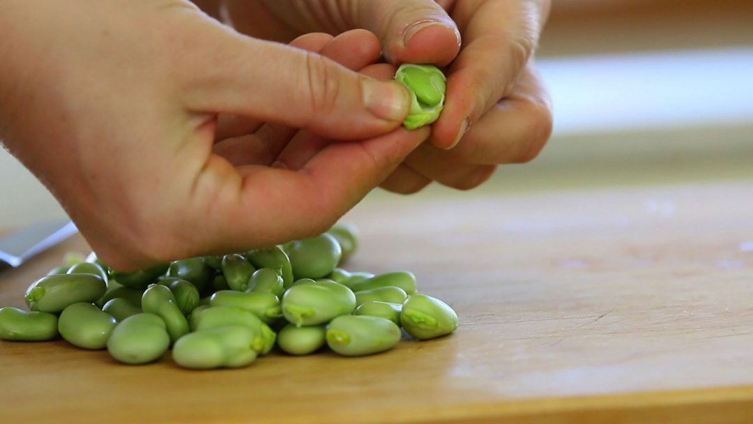 Fava Bean & Kale Baby Food puree Recipe Buona Pappa