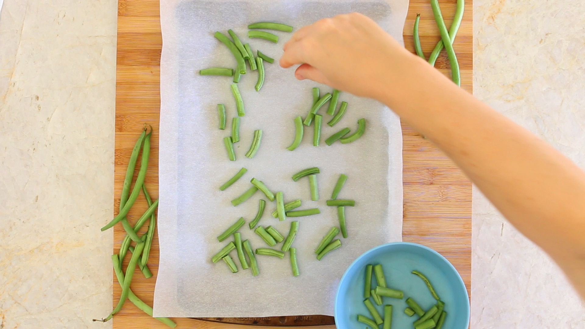 Green Beans and Basil baby puree +4M | Buona Pappa