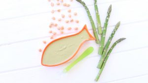 Chickpea Asparagus Mackerel Puree +9M