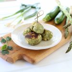 Chicken Asparagus Zucchini Meatballs +9M