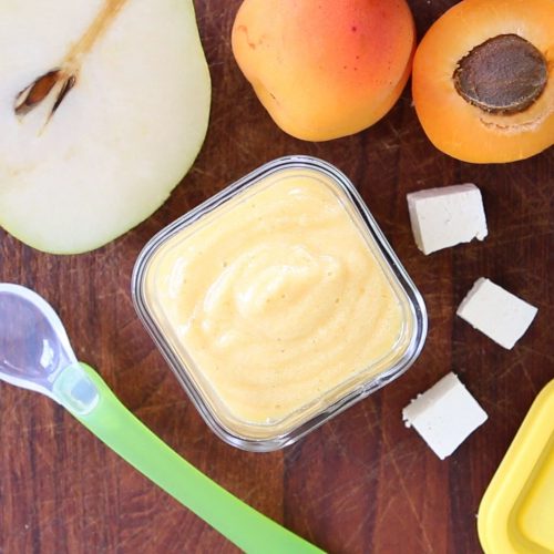 Tofu Apricot Mango Pear Baby Puree +8M Buona Pappa