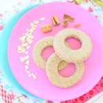 Oat Banana Cinnamon Teething Cookies – GF & vegan +6M