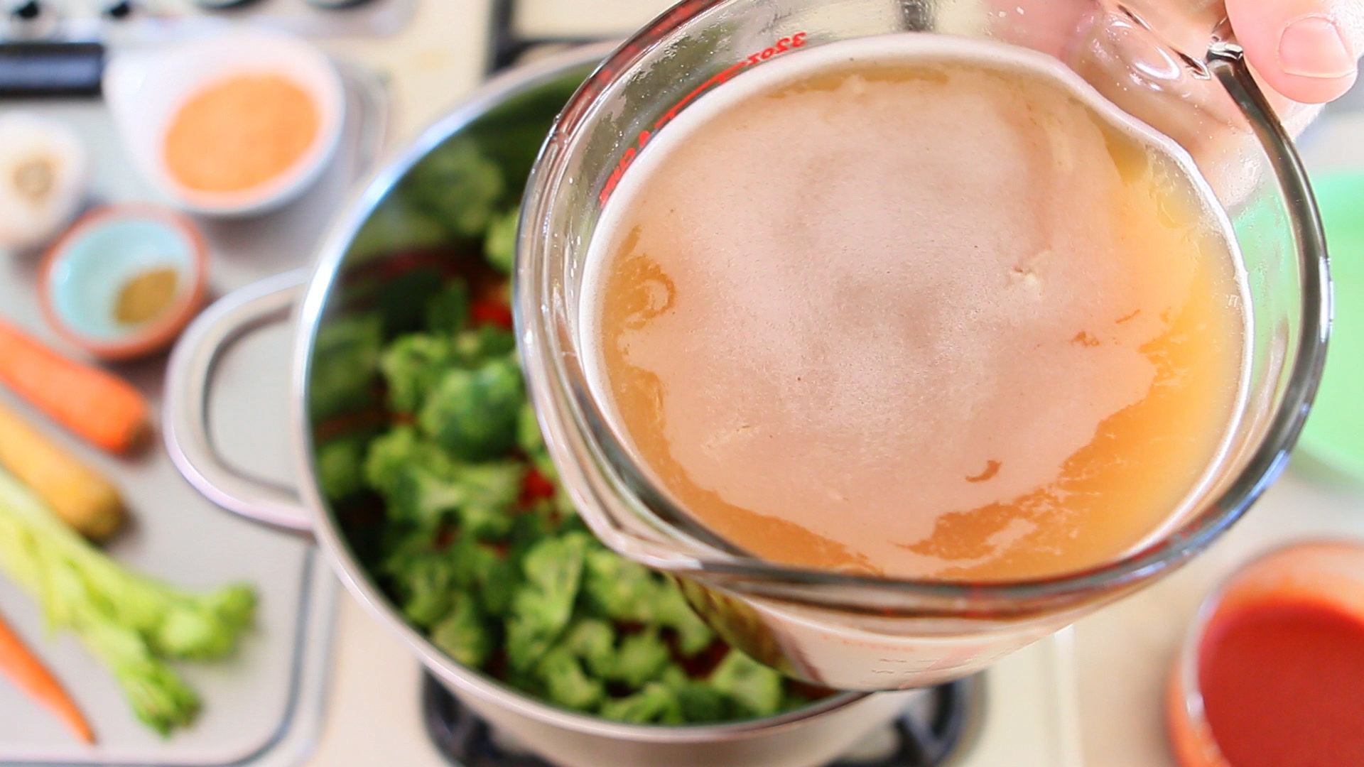 Lentil Broccoli Soup Recipe +10M | Buona Pappa