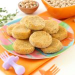 Crispy and Simple Golden Chickpea Nuggets. Meatless + Iron Boosting