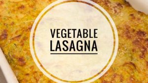 Vegetable Lasagna, creamy and delicate, double thumbs up!
