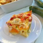 Zucchini and Tomato Lasagna. Light, easy AND kids’ approved.